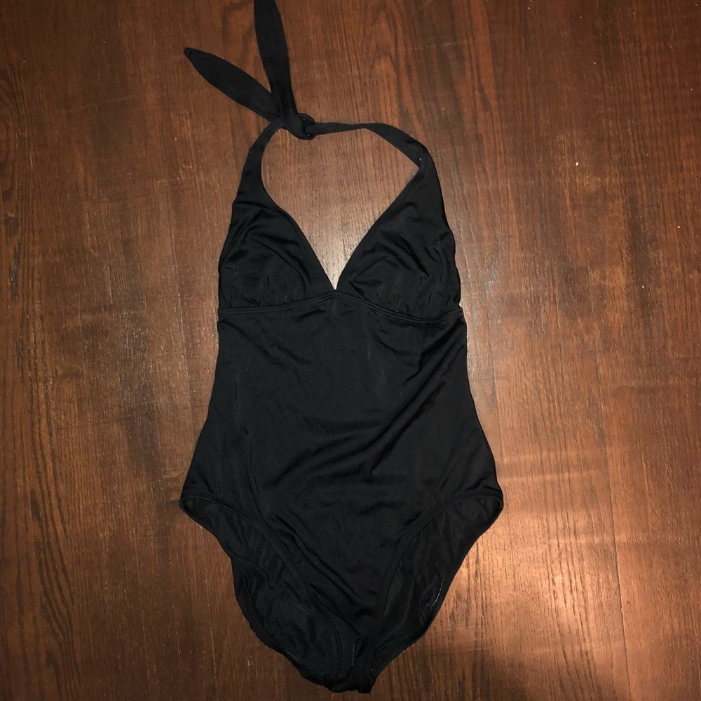 Black J. Crew one piece swimsuit